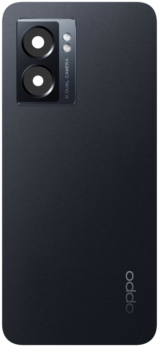 Akkumulátorfedél Oppo A57 5G, fekete