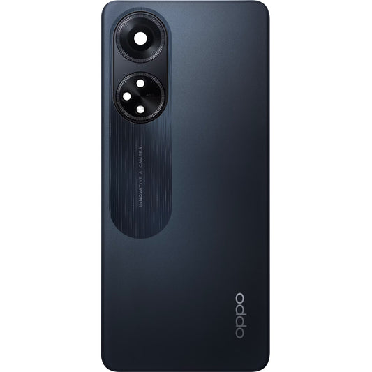 Oppo A98 Akkumulátorfedél, hűvös fekete, szervizcsomag 621033000045
