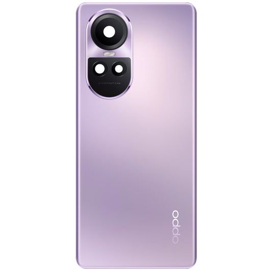 Akkumulátorfedél Oppo Reno10 Pro, lila (fényes lila), szervizcsomag 621033000079