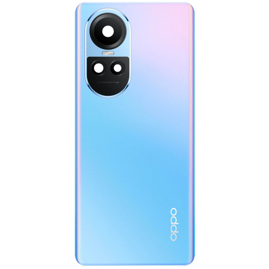 Oppo Reno10 Akkumulátorfedél, kék (Jégkék), Szervizcsomag 621033000093