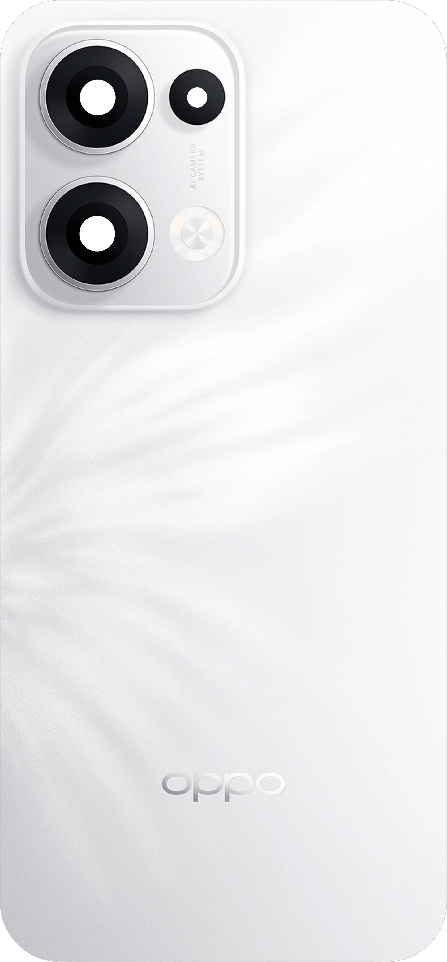 Oppo Reno13 akkumulátorfedél, Fehér (Plume White), Service Pack 621033000484