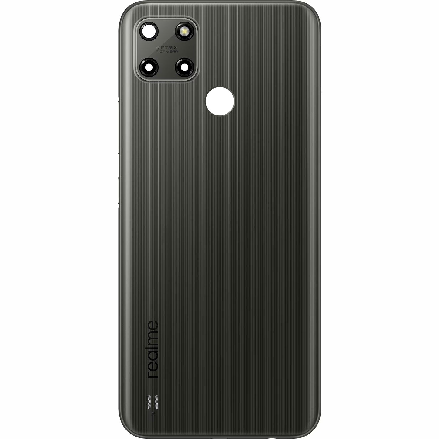 Akkumulátorfedél Realme C25Y, fémszürke, szervizcsomag 4909038