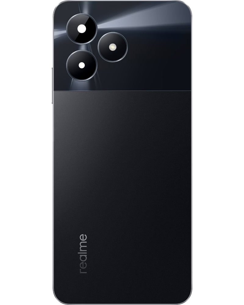 Realme C51 Battery Cover, Black (Carbon Black), Service Pack 621032000036
