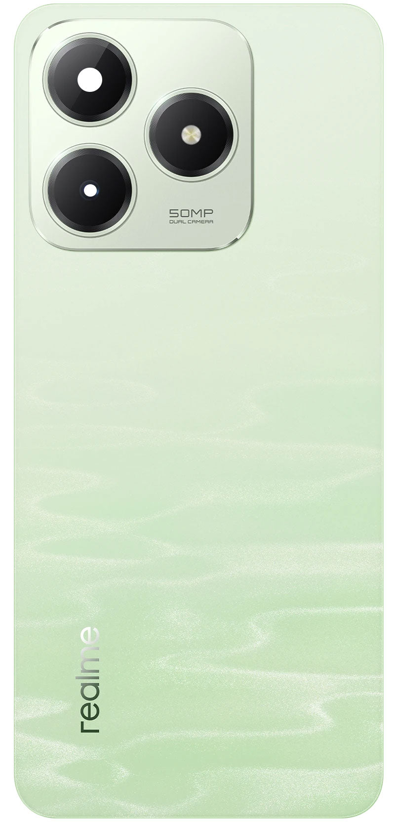 Realme C63 akkumulátor fedél, Zöld (Jade Green), Service Pack 621033000271