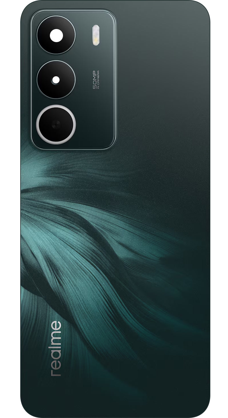 Realme C71 akkumulátor fedél, Zöld (Forest Owl), Service Pack 621033000624