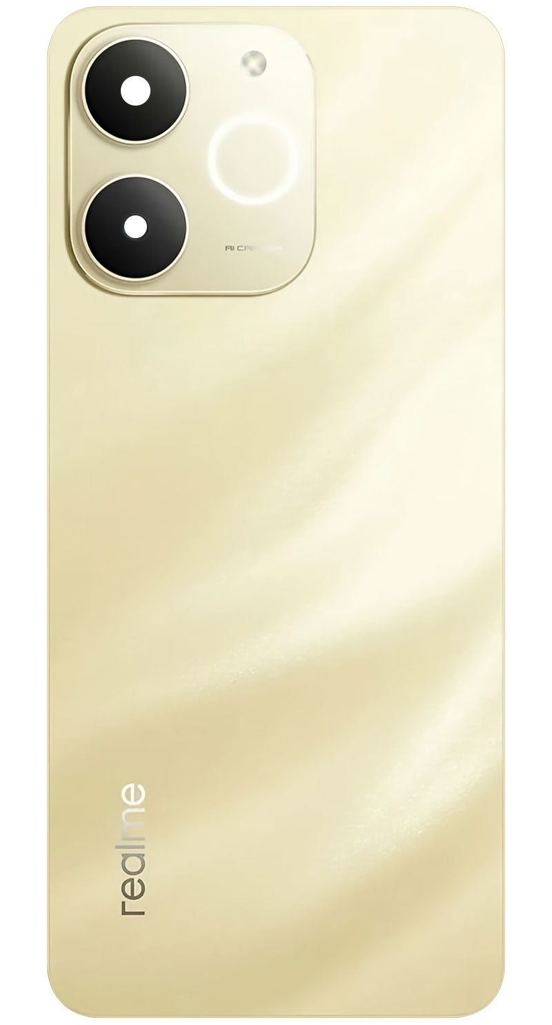 Akkumulátor fedél Realme Note 70T, Arany (Beach Gold), Service Pack 621033000697