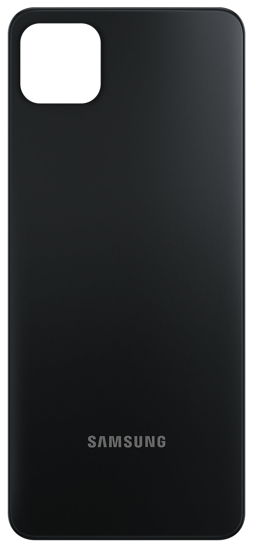 Akkufedél kompatibilis Samsung Galaxy A22 5G A226-hoz, Fekete