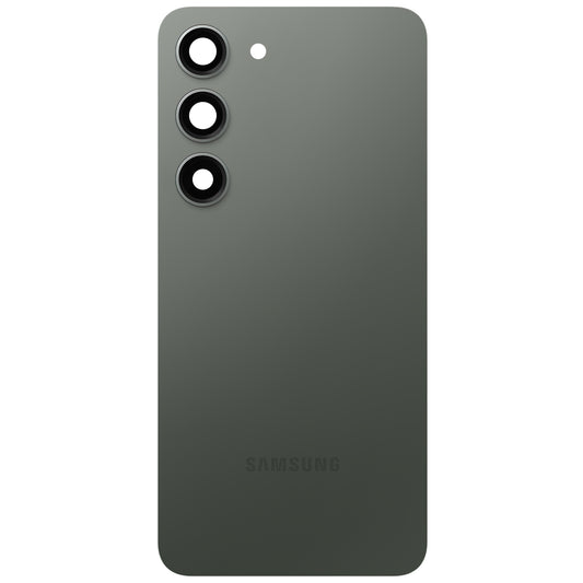 Akkumulátorfedél Samsung Galaxy Galaxy S23 S911, zöld, szervizcsomag GH82-30393C