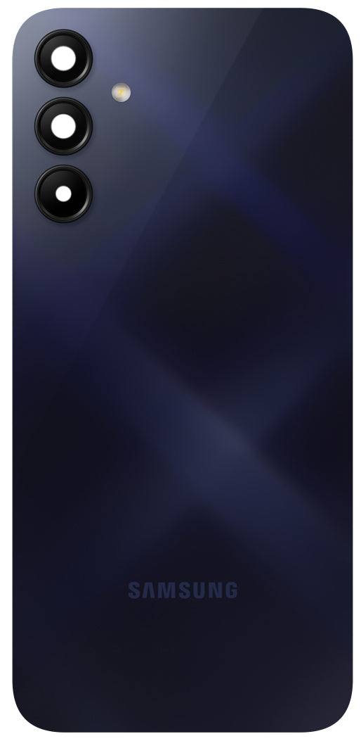 Akkumulátorfedél Samsung Galaxy A15 A155, kék (Brave Black), Swap