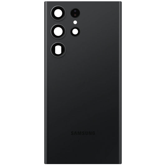 Akkumulátorfedél Samsung Galaxy Galaxy S23 Ultra S918, fekete (Phantom Black), szervizcsomag GH82-30400A