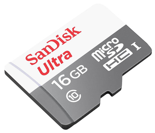 SanDisk Ultra microSDHC memóriakártya, 16Gb, 10-es osztály SDSQUNS-016G-GN3MN