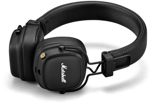 Handsfree Bluetooth Marshall Major IV, A2DP, Fekete