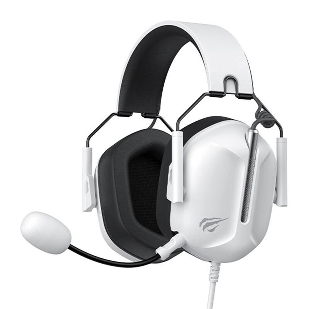 Gaming fülhallgató 3.5mm HAVIT H2033d, 2.2m, Fehér
