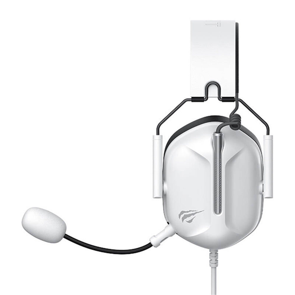 Gaming fülhallgató 3.5mm HAVIT H2033d, 2.2m, Fehér