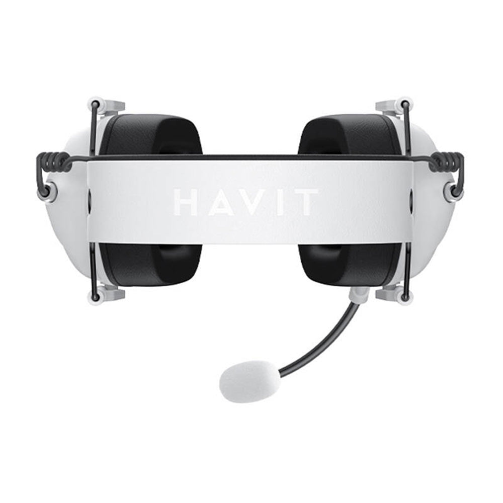 Gaming fülhallgató 3.5mm HAVIT H2033d, 2.2m, Fehér