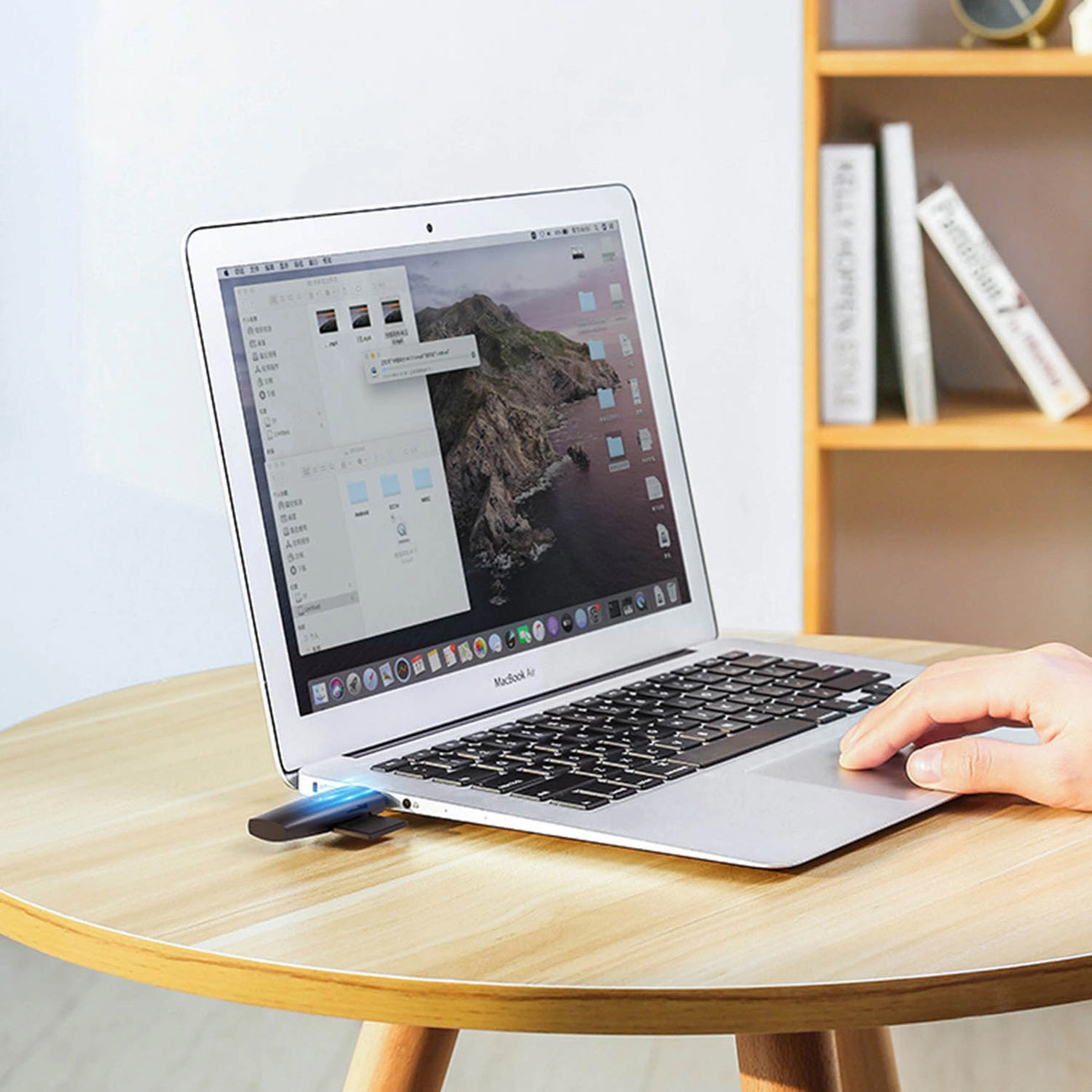 USB / USB-C kártyaolvasó UGREEN CM304, SD - microSD, Fekete