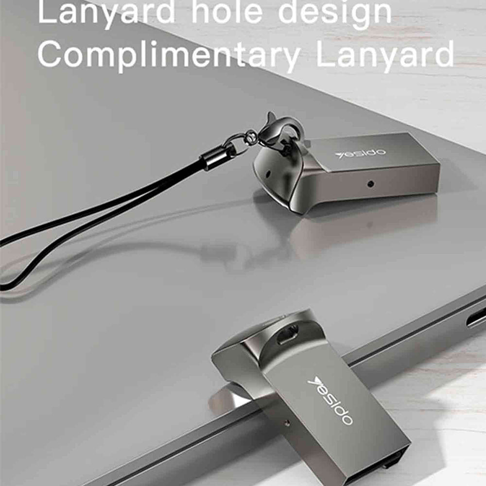USB kártyaolvasó Yesido GS20, microSD, Szürke