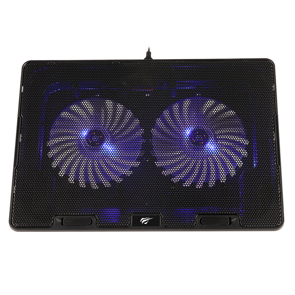 HAVIT F2083 hűtő Laptop 9inch - 17inch, Fekete
