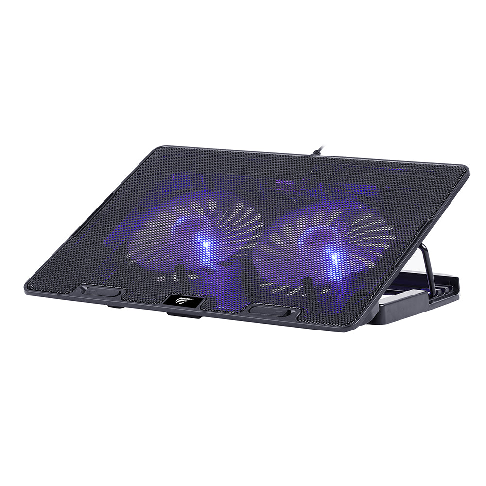 HAVIT F2083 hűtő Laptop 9inch - 17inch, Fekete