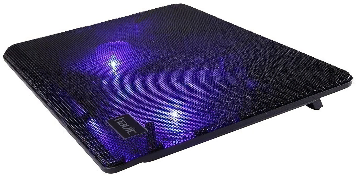HAVIT GameNote F2035 hűtőpad 14 hüvelykes - 15,6 hüvelykes laptopokhoz, fekete