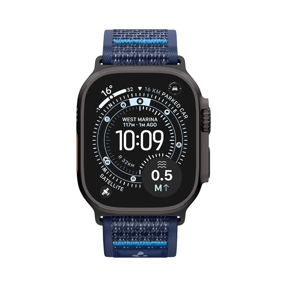 Spigen Athlex Air 2 szíj Apple Watch 49mm / 46mm / 45mm / 44mm sorozathoz, Tengerészkék AMP10608
