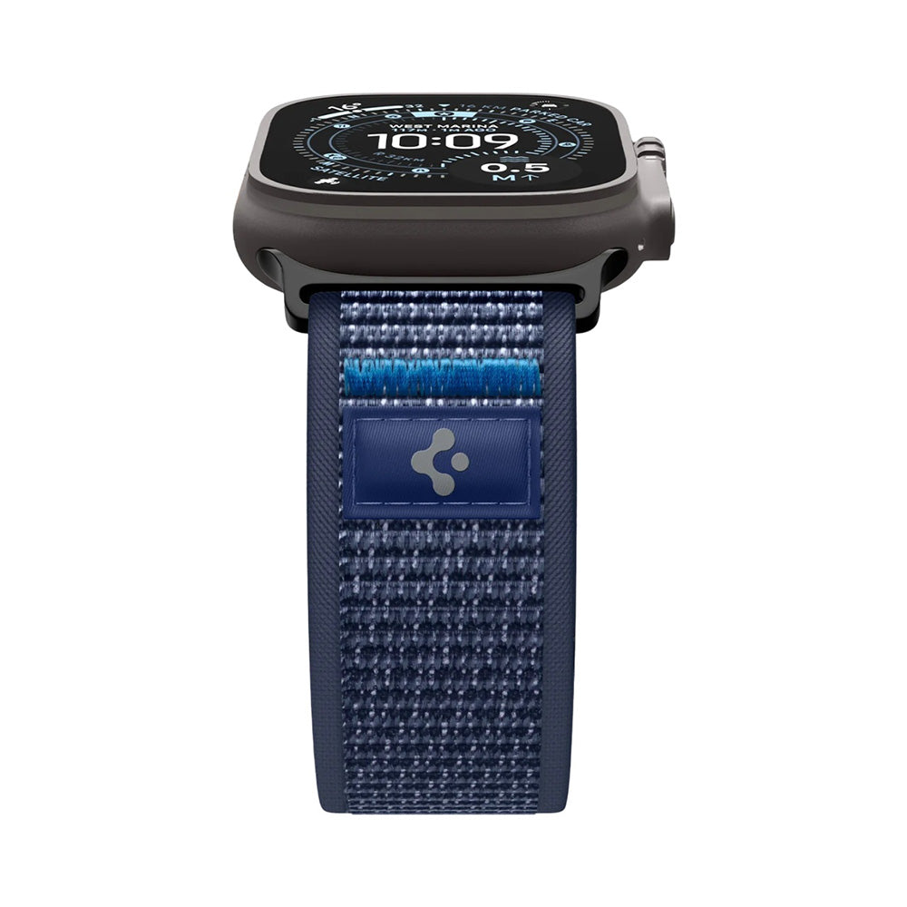 Spigen Athlex Air 2 szíj Apple Watch 49mm / 46mm / 45mm / 44mm sorozathoz, Tengerészkék AMP10608