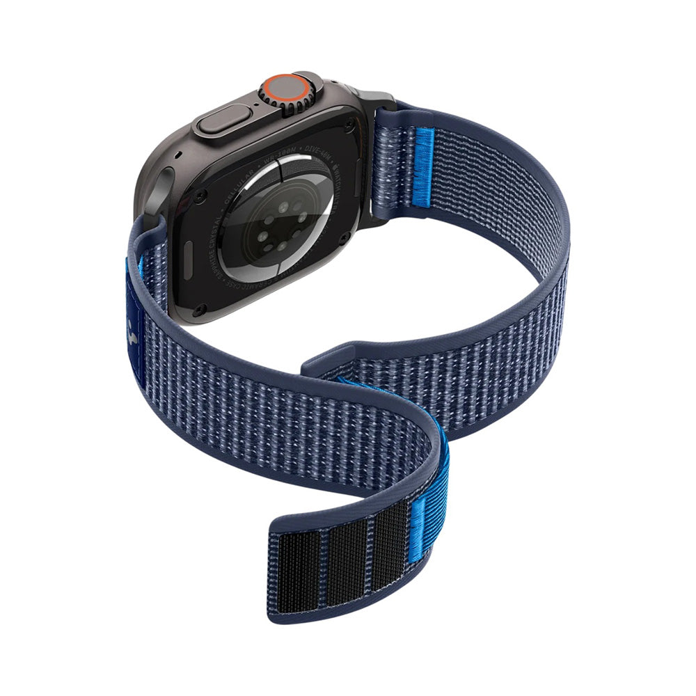 Spigen Athlex Air 2 szíj Apple Watch 49mm / 46mm / 45mm / 44mm sorozathoz, Tengerészkék AMP10608