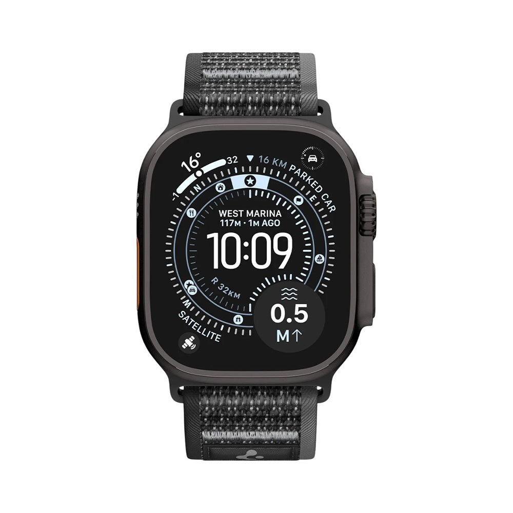 Spigen Athlex Air 2 szíj Apple Watch 49mm / 46mm / 45mm / 44mm sorozathoz, Szürke AMP11113
