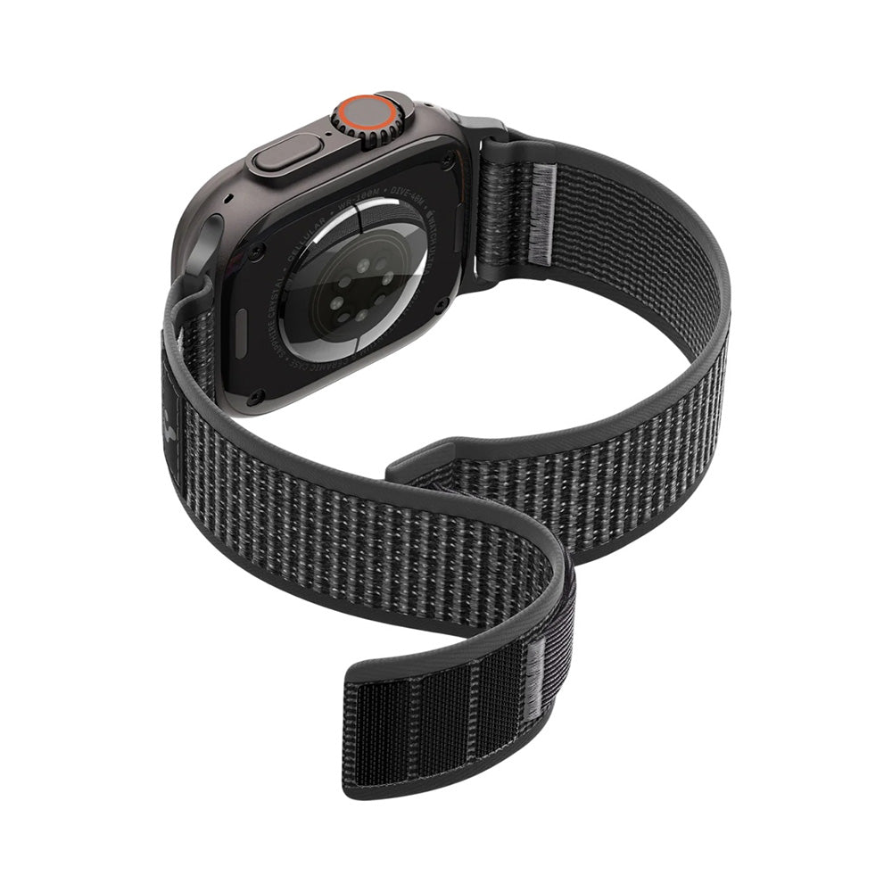 Spigen Athlex Air 2 szíj Apple Watch 49mm / 46mm / 45mm / 44mm sorozathoz, Szürke AMP11113