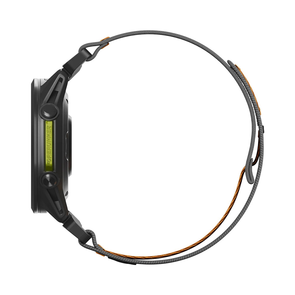 Spigen Athlex Air szíj Garmin Watch Fenix / Forerunner / Approach sorozathoz, 22mm, Fekete Narancssárga AMP11426