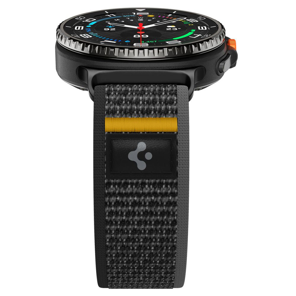 Spigen Athlex Air szíj Samsung Galaxy Watch8 / Watch8 Classic sorozathoz, Fekete AMP10111