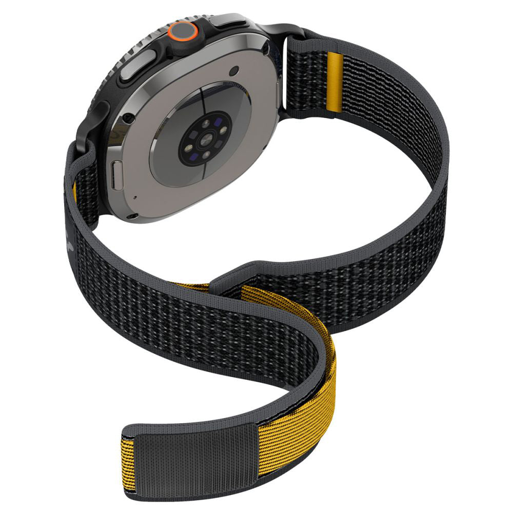 Spigen Athlex Air szíj Samsung Galaxy Watch8 / Watch8 Classic sorozathoz, Fekete AMP10111