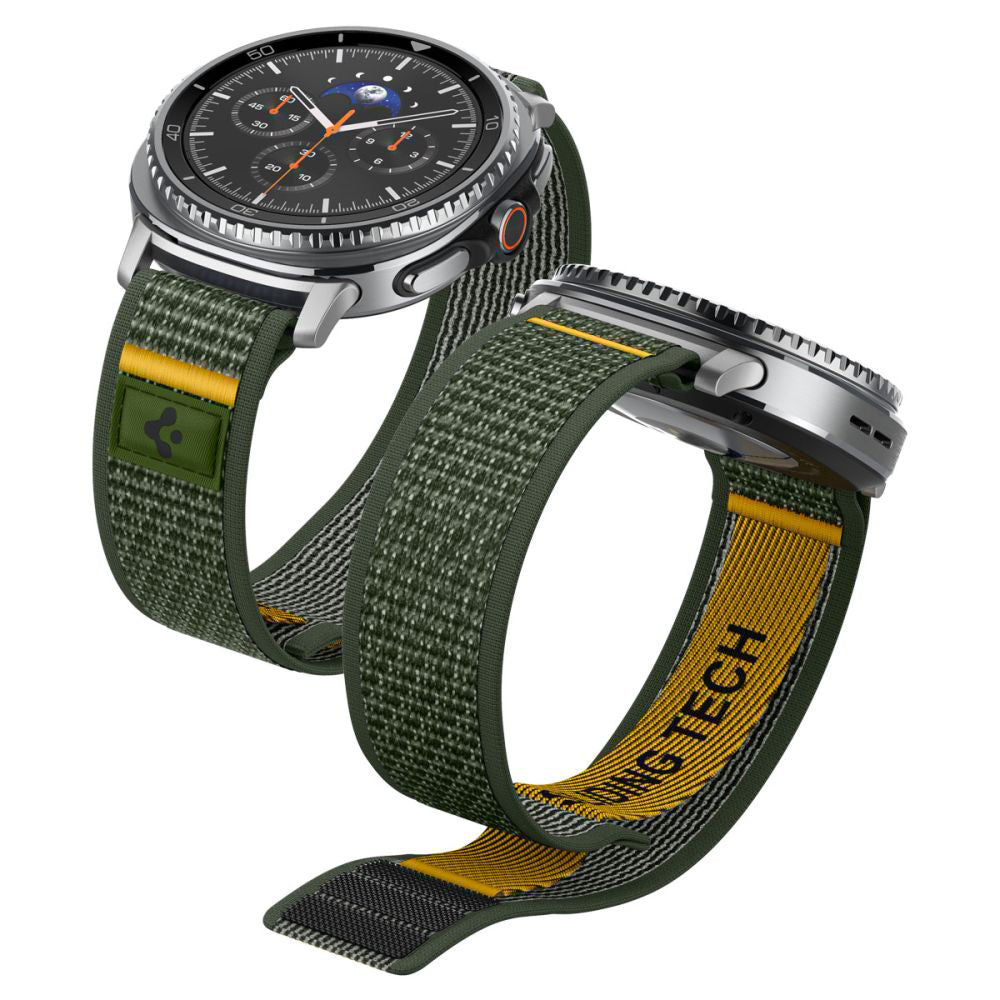 Spigen Athlex Air szíj Samsung Galaxy Watch8 / Watch8 Classic sorozathoz, Zöld
