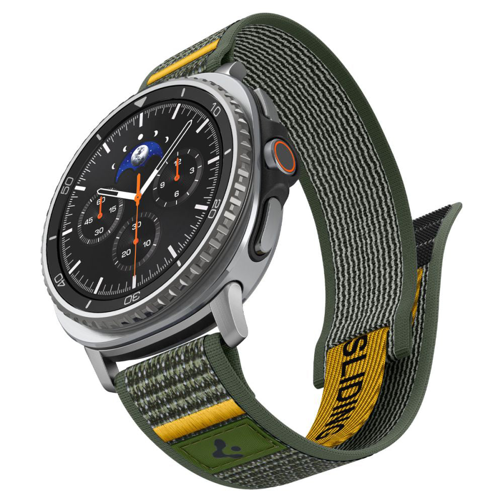 Spigen Athlex Air szíj Samsung Galaxy Watch8 / Watch8 Classic sorozathoz, Zöld