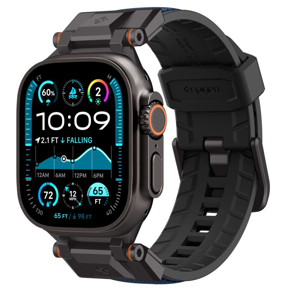 Spigen DuraPro Armor szíj Apple Watch 49mm / 46mm / 45mm / 44mm / 42mm sorozathoz, tengerészkék AMP09103