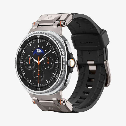Spigen DuraPro Armor szíj Samsung Galaxy Watch9 / Watch8 / Watch8 Classic sorozathoz, szürke AMP10118