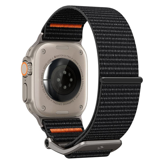 Spigen DuraPro Flex szíj Apple Watch 49mm / 46mm / 45mm / 44mm sorozathoz, fekete AMP05981