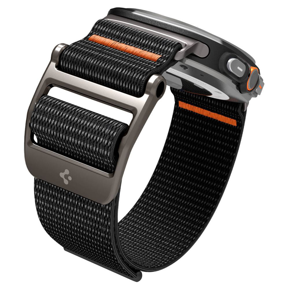 Spigen DuraPro Flex szíj Samsung Galaxy Watch Ultra órához, Fekete AMP08773