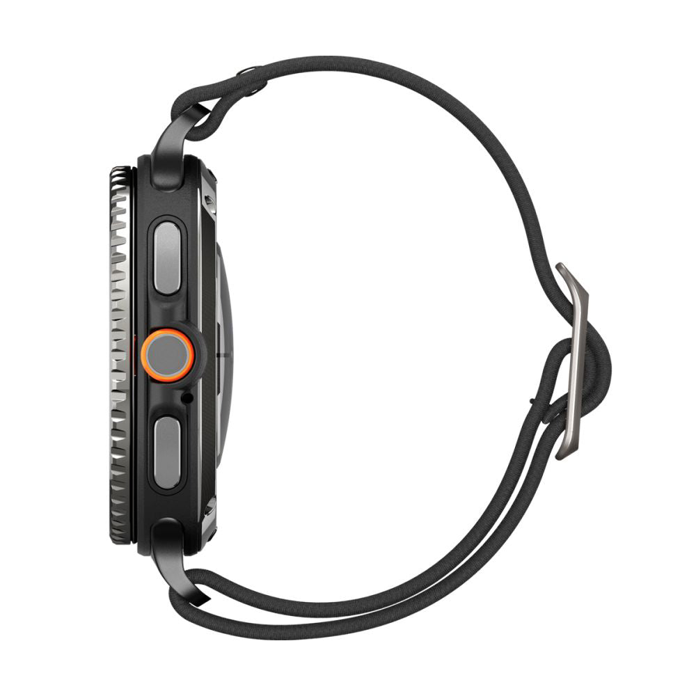 Spigen Lite Fit szíj Samsung Galaxy Watch8 / Watch8 Classic sorozathoz, Fekete AMP10117