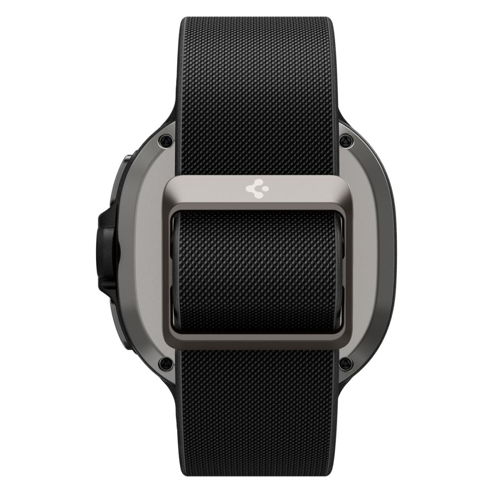 Spigen Lite Fit szíj Samsung Galaxy Watch8 / Watch8 Classic sorozathoz, Fekete AMP10117