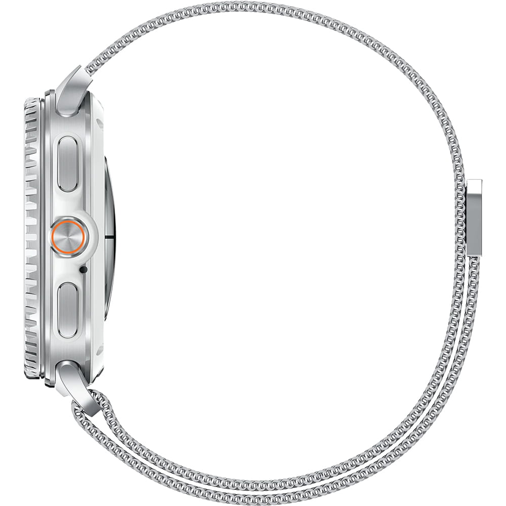 Spigen Metal Fit szíj Samsung Galaxy Watch9 / Watch8 / Watch8 Classic sorozathoz, ezüst AMP10121
