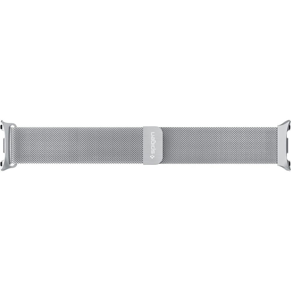 Spigen Metal Fit szíj Samsung Galaxy Watch9 / Watch8 / Watch8 Classic sorozathoz, ezüst AMP10121