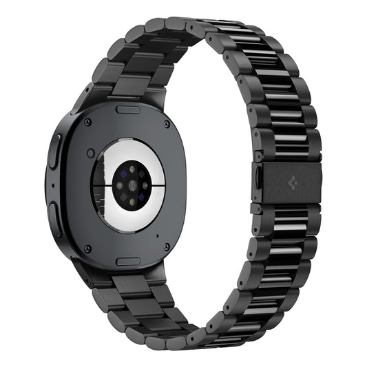 Spigen Modern Fit 316L szíj Samsung Galaxy Watch9 / Watch8 / Watch8 Classic sorozathoz, fekete AMP11608