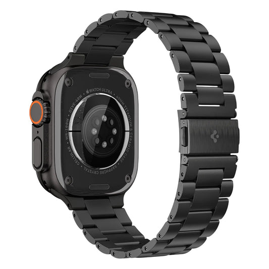 Spigen Modern Fit szíj Apple Watch 49mm / 46mm / 45mm / 44mm / 42mm sorozathoz, fekete AMP11577