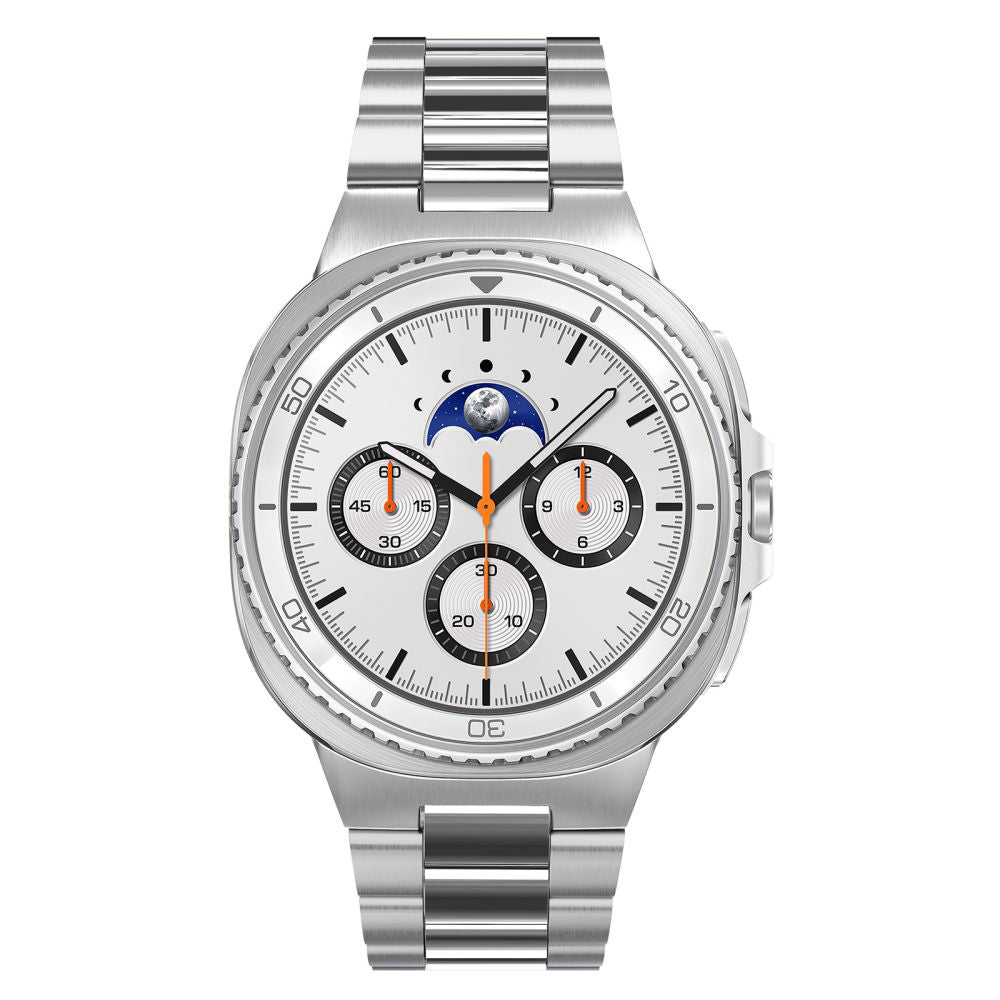 Spigen Modern Fit szíj Samsung Galaxy Watch8 / Watch8 Classic sorozathoz, Ezüst AMP10120