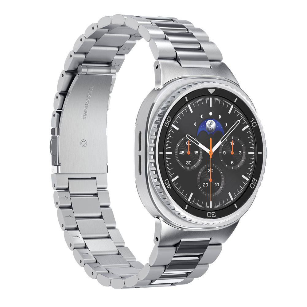 Spigen Modern Fit szíj Samsung Galaxy Watch8 / Watch8 Classic sorozathoz, Ezüst AMP10120