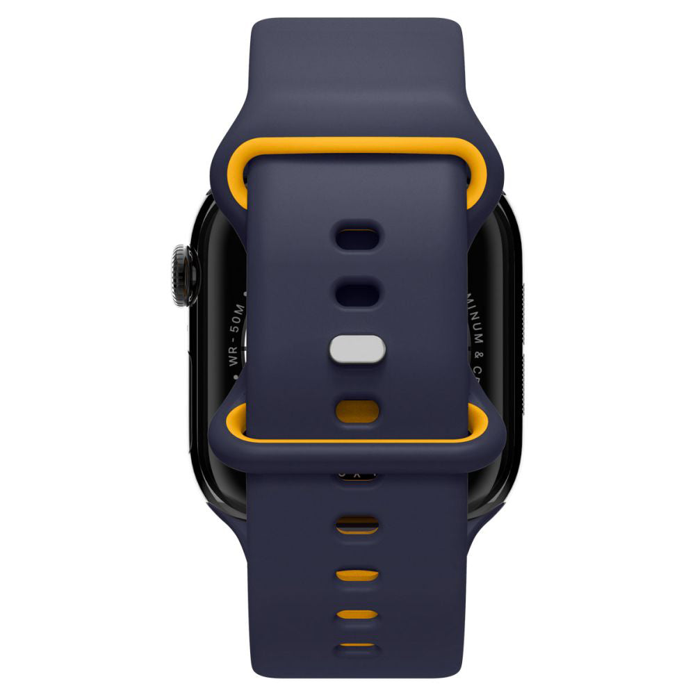 Spigen Nano Pop szíj Apple Watch 42mm / 41mm / 40mm / 38mm sorozathoz, Tengerészkék AMP09325