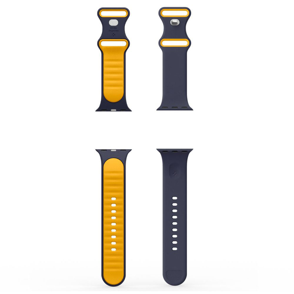 Spigen Nano Pop szíj Apple Watch 42mm / 41mm / 40mm / 38mm sorozathoz, Tengerészkék AMP09325