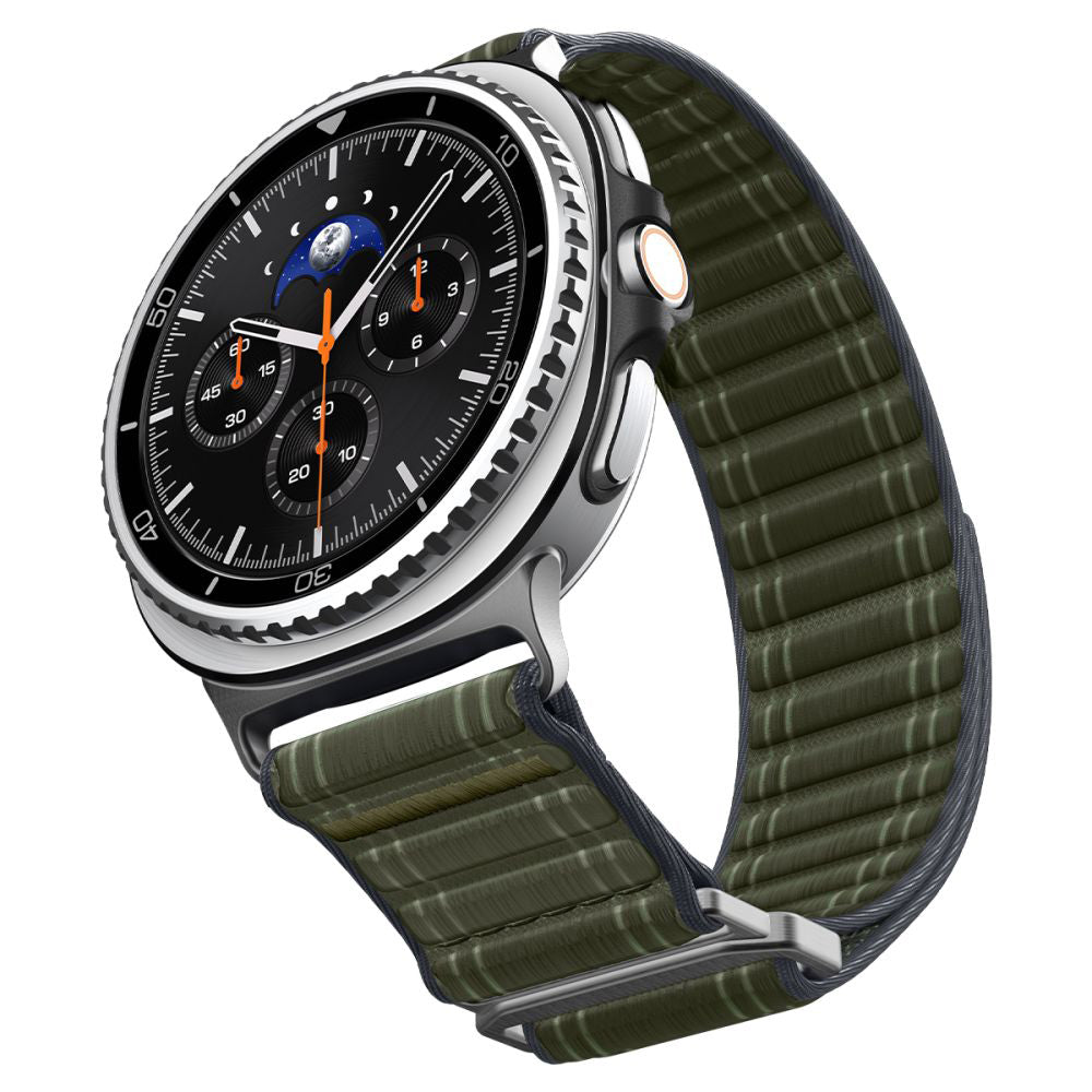 Spigen WBF0 szíj Samsung Galaxy Watch8 / Watch8 Classic sorozathoz, zöld AMP10154