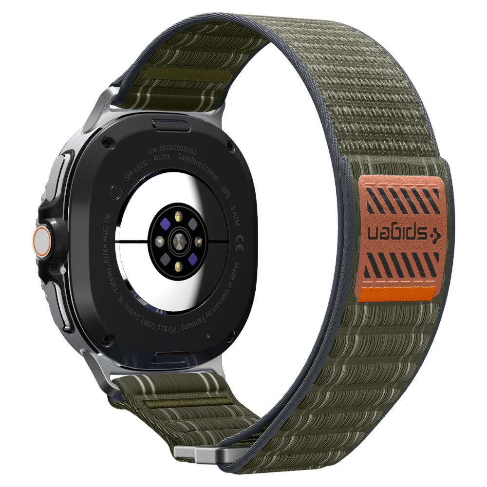 Spigen WBF0 szíj Samsung Galaxy Watch8 / Watch8 Classic sorozathoz, zöld AMP10154